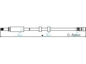 APEC braking HOS3876 stabdžių žarnelė 
 Stabdžių sistema -> Stabdžių žarnelės
30792532, 8683598