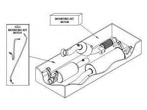 KLARIUS 241035 išmetimo sistema 
 Išmetimo sistema -> Išmetimo sistema, visa