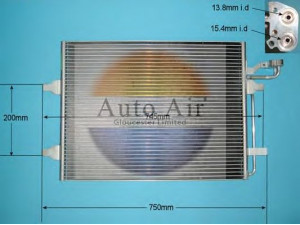 AUTO AIR GLOUCESTER 16-0012 kondensatorius, oro kondicionierius 
 Oro kondicionavimas -> Kondensatorius
31292022, 31356000, 4N5H19710BF