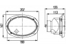 HELLA 1AB 996 157-091 priekinis žibintas
059 758 90, 167906