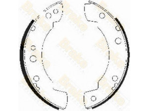 Brake ENGINEERING SH2140 stabdžių trinkelių komplektas 
 Techninės priežiūros dalys -> Papildomas remontas
6615066, 1481386, 1527723, 1548324