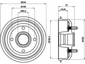 HELLA 8DT 355 301-331 stabdžių būgnas 
 Stabdžių sistema -> Būgninis stabdys -> Stabdžių būgnas
1000859, 1017668, 1045392, 1499061