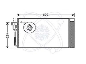 ELECTRO AUTO 30E0027 kondensatorius, oro kondicionierius 
 Oro kondicionavimas -> Kondensatorius
64508381362