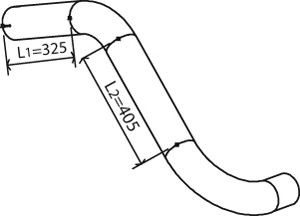 DINEX 28159 išleidimo kolektorius 
 Išmetimo sistema -> Išmetimo vamzdžiai
42075056, 42091987