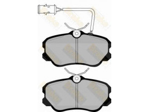 Brake ENGINEERING PA590 stabdžių trinkelių rinkinys, diskinis stabdys 
 Techninės priežiūros dalys -> Papildomas remontas
0000060760110, 0060760121, 5895983
