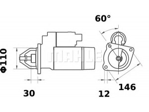 MAHLE ORIGINAL MS 389 starteris 
 Elektros įranga -> Starterio sistema -> Starteris
4691200, 4706931, 4744841, 4752403