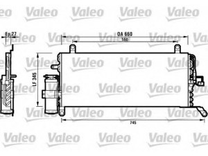 VALEO 817050 kondensatorius, oro kondicionierius 
 Oro kondicionavimas -> Kondensatorius
46432043