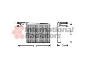 VAN WEZEL 30006372 šilumokaitis, salono šildymas 
 Šildymas / vėdinimas -> Šilumokaitis
003.835.6101, 0038356101, 38356101