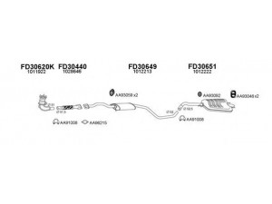 VENEPORTE 300196 išmetimo sistema 
 Išmetimo sistema -> Išmetimo sistema, visa
