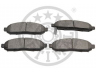 OPTIMAL 12346 stabdžių trinkelių rinkinys, diskinis stabdys 
 Techninės priežiūros dalys -> Papildomas remontas
41060-EB326, 41060EA025, D1M60CY70B