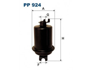 FILTRON PP924 kuro filtras 
 Filtrai -> Kuro filtras
FS87, M303007, M303021