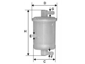 UNIFLUX FILTERS XN140 kuro filtras