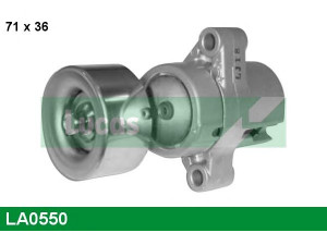 LUCAS ENGINE DRIVE LA0550 įtempiklio skriemulys, V formos rumbuotas diržas 
 Diržinė pavara -> V formos rumbuotas diržas/komplektas -> Įtempiklio skriemulys
RF5G-15-980A