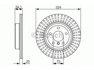 BOSCH 0 986 479 731 stabdžių diskas 
 Dviratė transporto priemonės -> Stabdžių sistema -> Stabdžių diskai / priedai
34 21 6 782 607