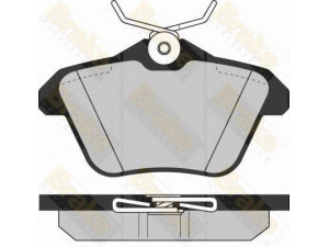 Brake ENGINEERING PA1236 stabdžių trinkelių rinkinys, diskinis stabdys 
 Techninės priežiūros dalys -> Papildomas remontas
0071712910, 71712910, 71752987