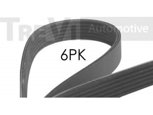 TREVI AUTOMOTIVE 6PK987 V formos rumbuoti diržai 
 Techninės priežiūros dalys -> Techninės priežiūros intervalai
11287603348