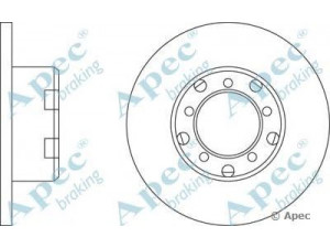 APEC braking DSK544 stabdžių diskas 
 Stabdžių sistema -> Diskinis stabdys -> Stabdžių diskas
6014200072, 6014200272, 6014205012