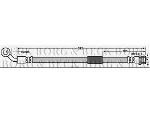 BORG & BECK BBH7818 stabdžių žarnelė 
 Stabdžių sistema -> Stabdžių žarnelės
NF47-43-810, NF47-43-810A
