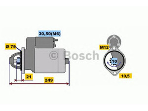 BOSCH 0 001 109 055 starteris
55351630, 93176034, 53 43 371, 5343371