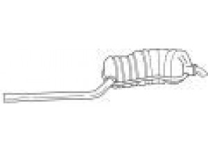 AKS DASIS SG10649 galinis duslintuvas
