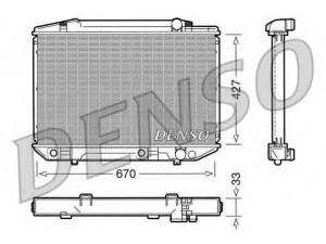 DENSO DRM17051 radiatorius, variklio aušinimas 
 Aušinimo sistema -> Radiatorius/alyvos aušintuvas -> Radiatorius/dalys
1265003303