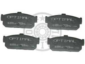 OPTIMAL 9834 stabdžių trinkelių rinkinys, diskinis stabdys 
 Techninės priežiūros dalys -> Papildomas remontas
440600N690, 4406054C91, 440605M490