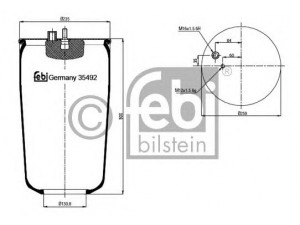FEBI BILSTEIN 35492 dėklas, pneumatinė pakaba 
 Pakaba -> Pneumatinė pakaba
81.43601.0152, 81.43601.0174, 81.43601.6066