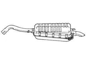 AKS DASIS SG25698 galinis duslintuvas