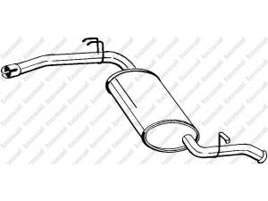 BOSAL 278-503 galinis duslintuvas 
 Išmetimo sistema -> Duslintuvas
50 007 348, 50 007 349, 50 008 185