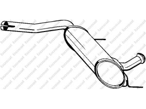BOSAL 200-729 vidurinis duslintuvas 
 Išmetimo sistema -> Duslintuvas
77.00.423.680, 77.00.423.682, 77.00.429.427