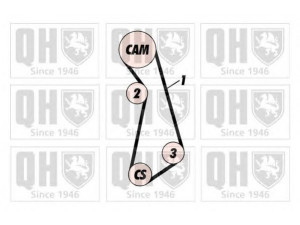 QUINTON HAZELL QBK260 paskirstymo diržo komplektas 
 Techninės priežiūros dalys -> Papildomas remontas
026 198 119, 026 198 119