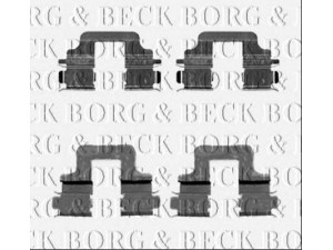 BORG & BECK BBK1224 priedų komplektas, diskinių stabdžių trinkelės 
 Stabdžių sistema -> Diskinis stabdys -> Stabdžių dalys/priedai
