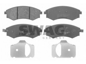 SWAG 90 91 6681 stabdžių trinkelių rinkinys, diskinis stabdys 
 Techninės priežiūros dalys -> Papildomas remontas
58101-28A20, 58101-29A10, 58101-29A20