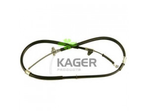 KAGER 19-1364 trosas, stovėjimo stabdys 
 Stabdžių sistema -> Valdymo svirtys/trosai
4643020361