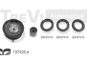 TREVI AUTOMOTIVE KD1097S2 paskirstymo diržo komplektas 
 Techninės priežiūros dalys -> Papildomas remontas
