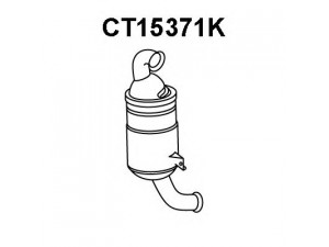 VENEPORTE CT15371K katalizatoriaus keitiklis