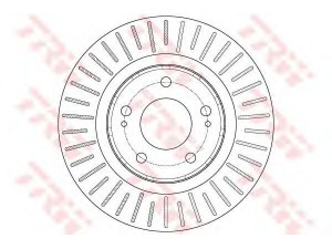 TRW DF6174 stabdžių diskas 
 Dviratė transporto priemonės -> Stabdžių sistema -> Stabdžių diskai / priedai
1606375780, 1611429880, 424959
