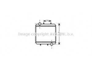 AVA QUALITY COOLING AI2310 radiatorius, variklio aušinimas 
 Aušinimo sistema -> Radiatorius/alyvos aušintuvas -> Radiatorius/dalys
4B3121202