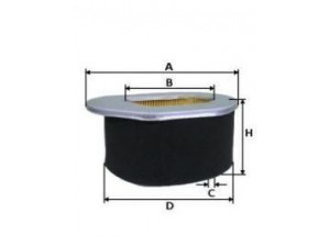 UNIFLUX FILTERS XA562 oro filtras