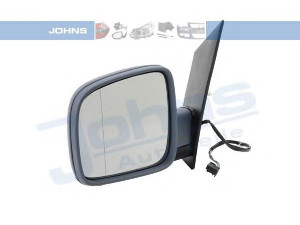 JOHNS 95 62 37-23 išorinis veidrodėlis 
 Kėbulas -> Keleivių kabina -> Veidrodėlis
2K1 857 507K, 7H1 857 527