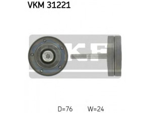 SKF VKM 31221 kreipiantysis skriemulys, V formos rumbuotas diržas 
 Diržinė pavara -> V formos rumbuotas diržas/komplektas -> Laisvasis/kreipiamasis skriemulys
03D 145 276 A, 03D 145 276 D, 03D 145 276 E