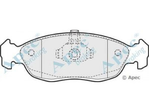 APEC braking PAD951 stabdžių trinkelių rinkinys, diskinis stabdys 
 Techninės priežiūros dalys -> Papildomas remontas
425138, 425139, 425306, 415188