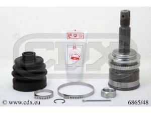 CDX 6865/48 jungčių komplektas, kardaninis velenas 
 Ratų pavara -> Sujungimai/komplektas
4341087402, 4342087402