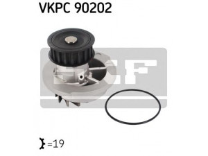 SKF VKPC 90202 vandens siurblys 
 Aušinimo sistema -> Vandens siurblys/tarpiklis -> Vandens siurblys
96350799, 96352648, 96872704