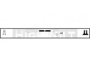 STANDARD OEF554 uždegimo laido komplektas 
 Kibirkšties / kaitinamasis uždegimas -> Uždegimo laidai/jungtys
B33G-18-140 A, B33G-18-140 B