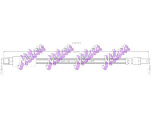 Brovex-Nelson H4313 stabdžių žarnelė 
 Stabdžių sistema -> Stabdžių žarnelės
4D0611775C, 8E0611775A, 4D0611775C