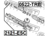 FEBEST 2121-ESC skersinės vairo trauklės galas
E112-32-280, E112-32-280