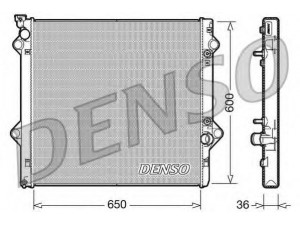DENSO DRM50049 radiatorius, variklio aušinimas
1640050310