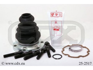 CDX 25-2517 gofruotoji membrana, kardaninis velenas 
 Ratų pavara -> Gofruotoji membrana