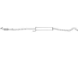 AKS DASIS SG41422 vidurinis duslintuvas